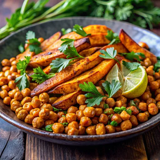 Sebzeli Nohutlu Fırın Yemeği